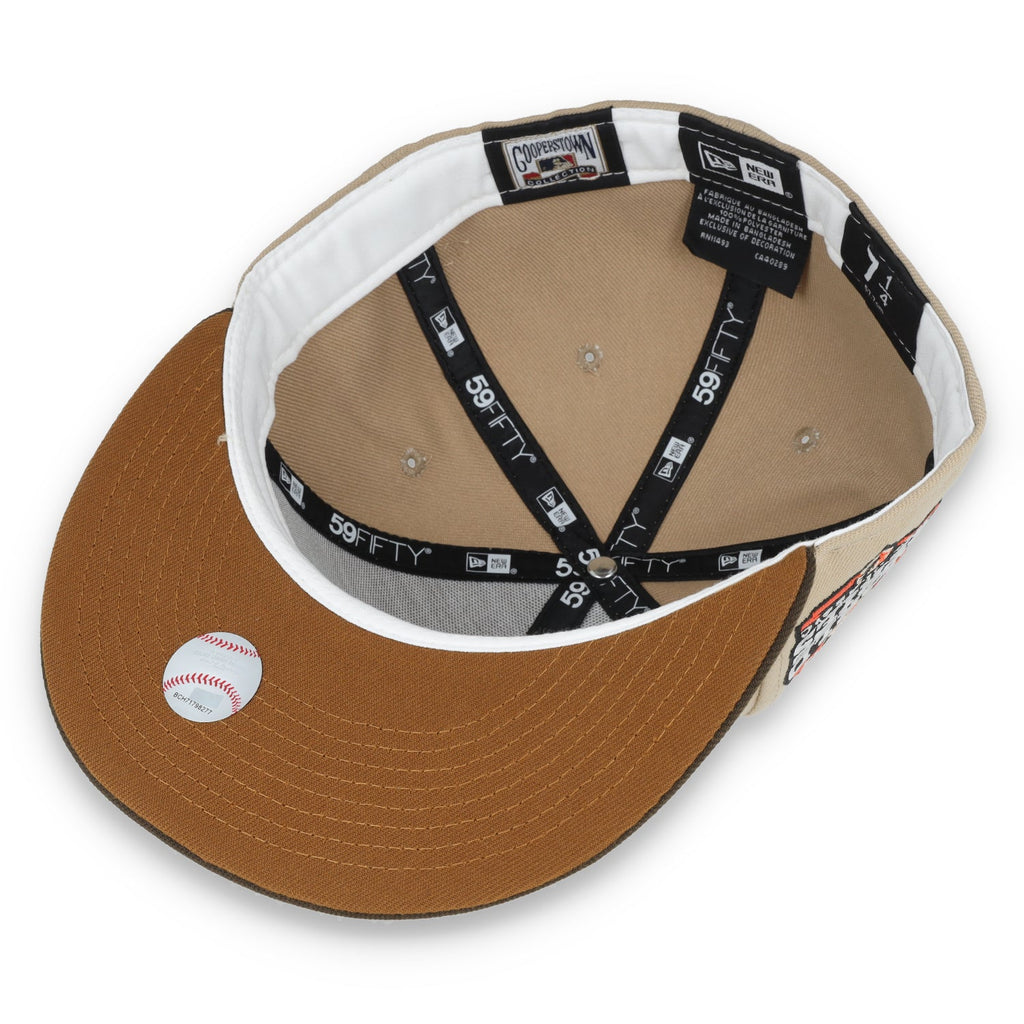 New Era San Francisco Giants 2012 World Series Fall Classic Side Patch 59FIFTY Fitted Khaki Hat product image 7, provided