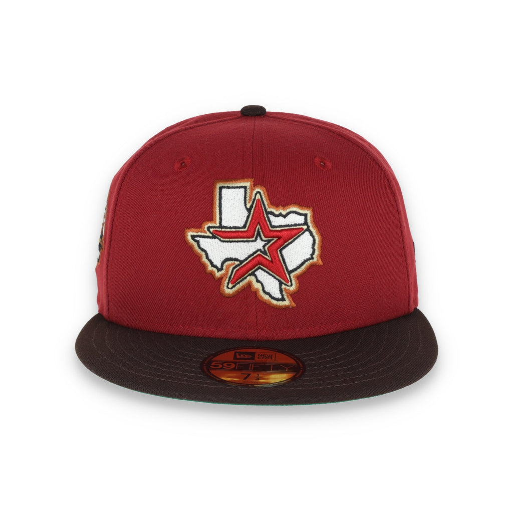 New Era Houston Astros 45th Anniversary Patch 59FIFTY-BURNT RED/BROWN product image 9, provided for visual reference and
