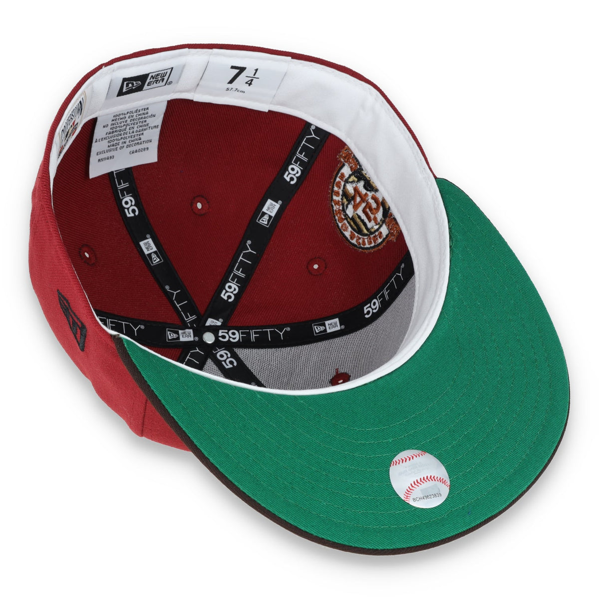 New Era Houston Astros 45th Anniversary Patch 59FIFTY-BURNT RED/BROWN product image 7, provided for visual reference and