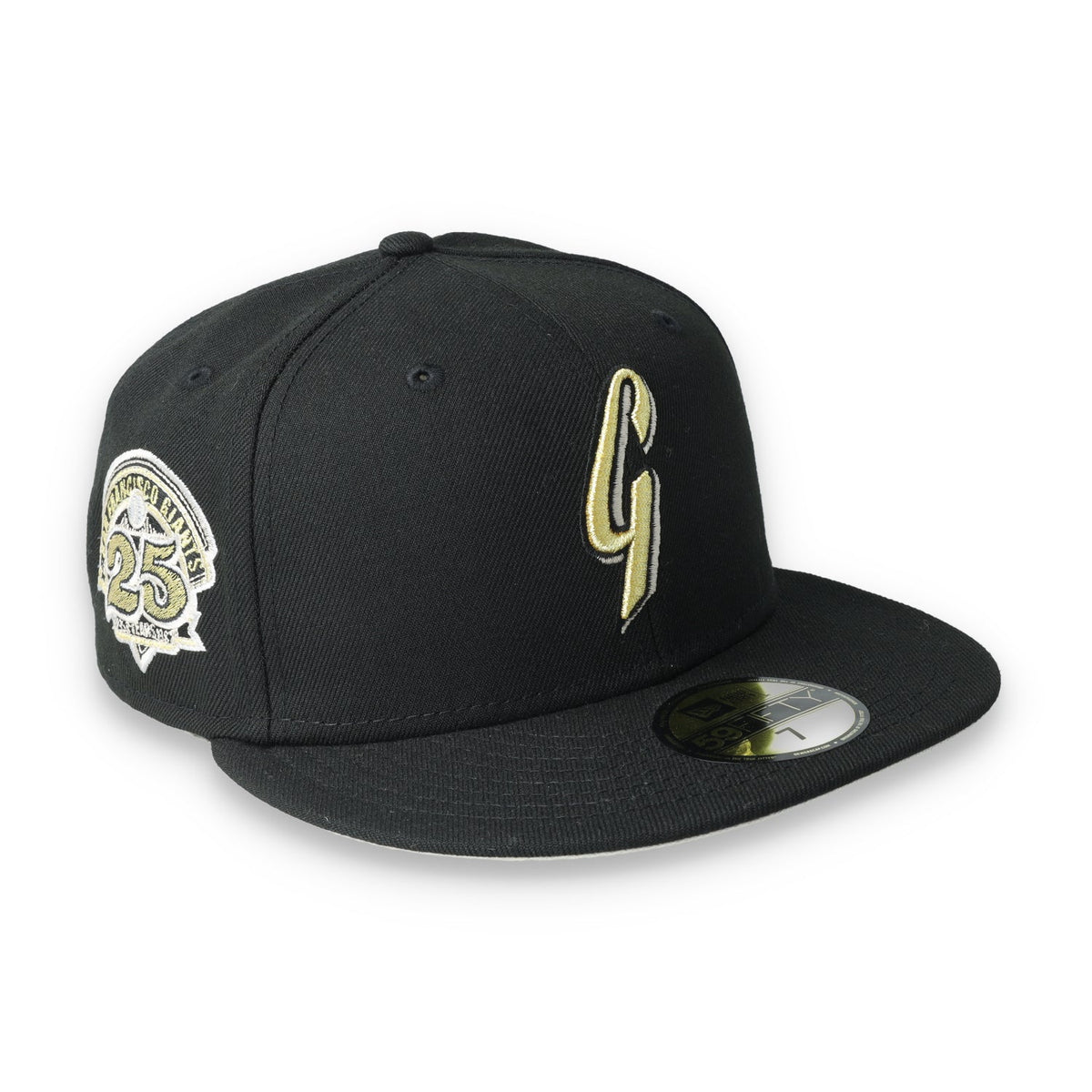 NEW ERA SAN FRANCISCO GIANTS 25th Anniversary 59FIFTY FITTED HAT-BLACK product image 1, provided for visual reference and