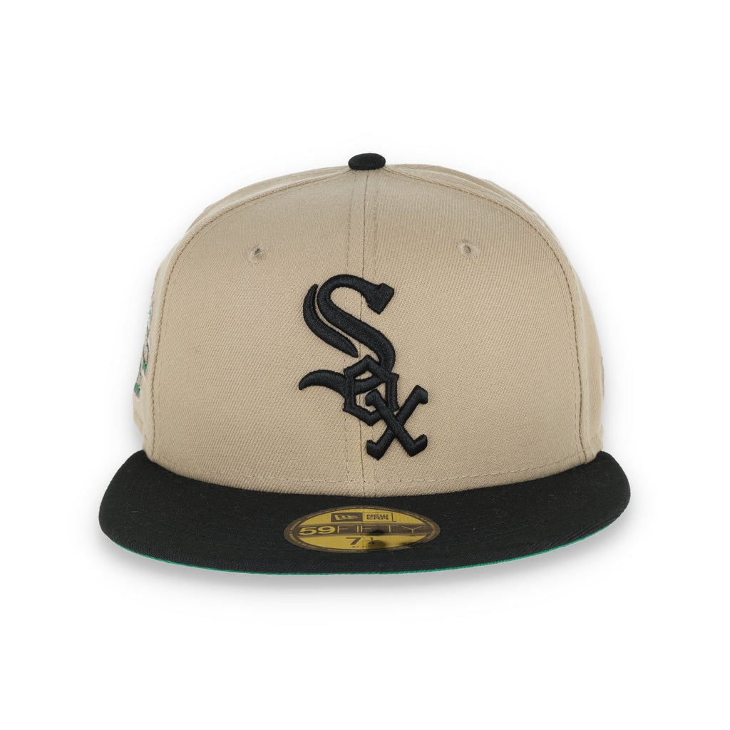 New Era Chicago White Sox All Star 2003 Patch 59FIFTY Fitted Khaki Hat product image 2, provided for visual reference and