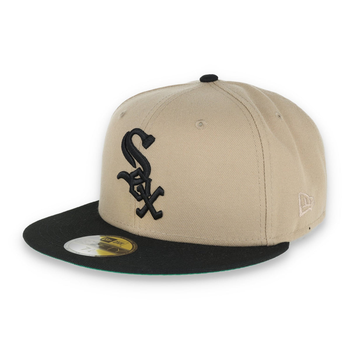New Era Chicago White Sox All Star 2003 Patch 59FIFTY Fitted Khaki Hat product image 3, provided for visual reference and