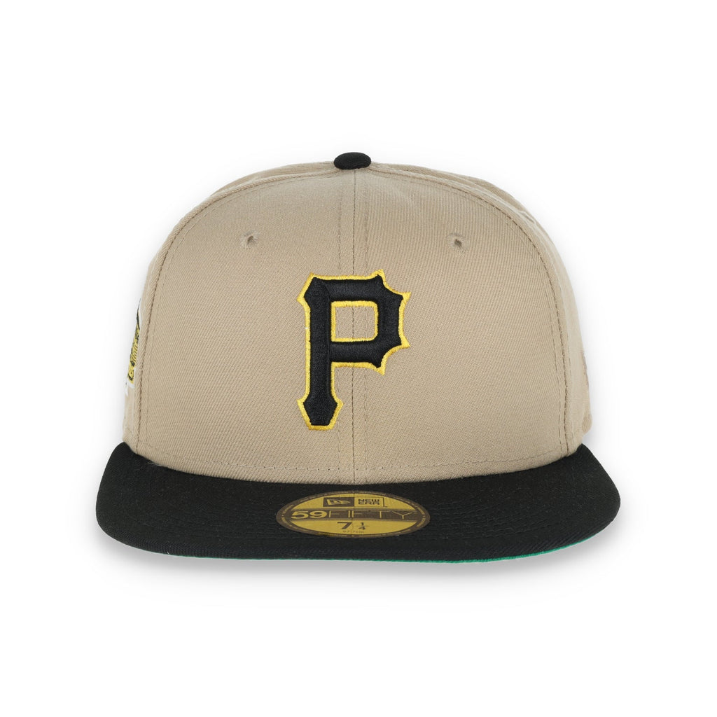 New Era Pittsburg Pirates 1971 World Series Side Patch 59FIFTY Fitted Khaki Hat product image 2, provided for visual