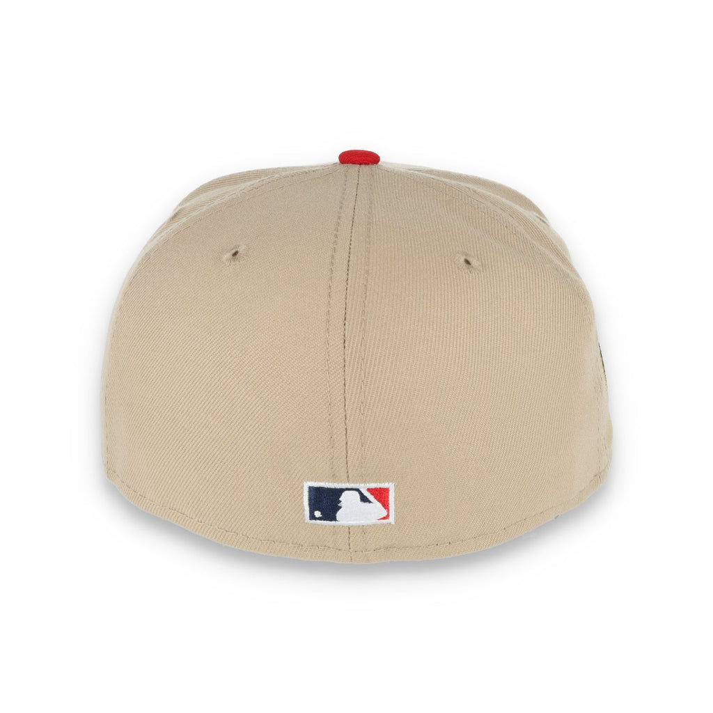 New Era Washington Nationals 2008 Inaugural Season Patch 59FIFTY Fitted Khaki Hat product image 5, provided for visual