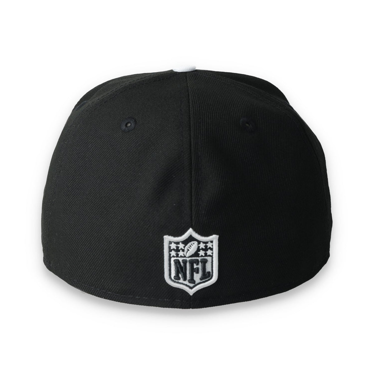 New Era Las Vegas Raiders 60th Anniversary Side Patch Gothic 59FIFTY Fitted Hat product image 5, provided for visual