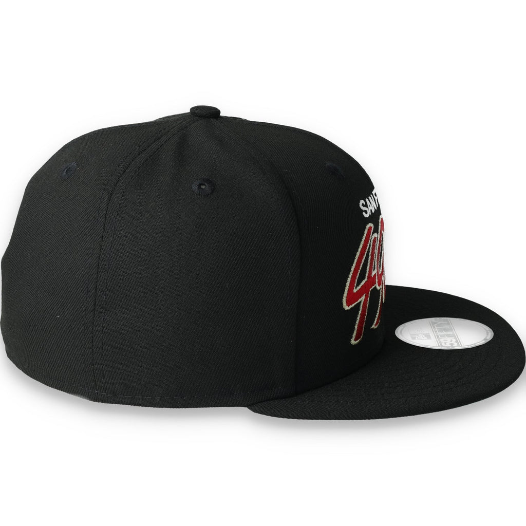 Exclusive San Francisco 49ers Official 59FIFTY Fitted HAT-BLACK product image 6, provided for visual reference and product