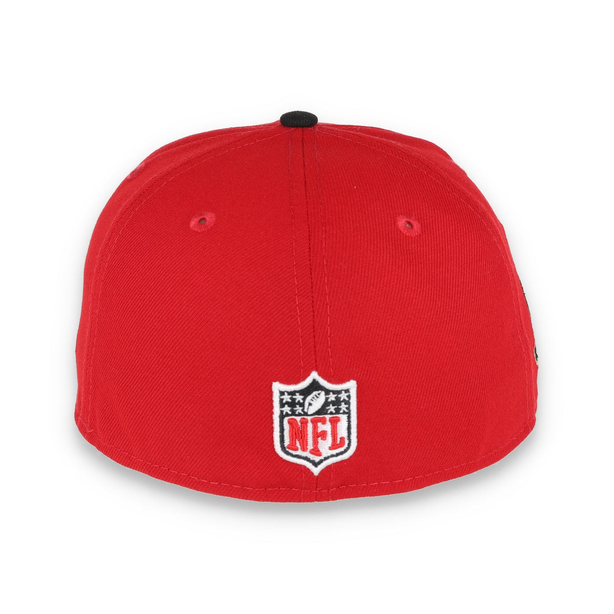 Exclusive San Francisco 49ers Official 59FIFTY Fitted, 60th Anniversary, Scarlet/black product image 5, provided for visual