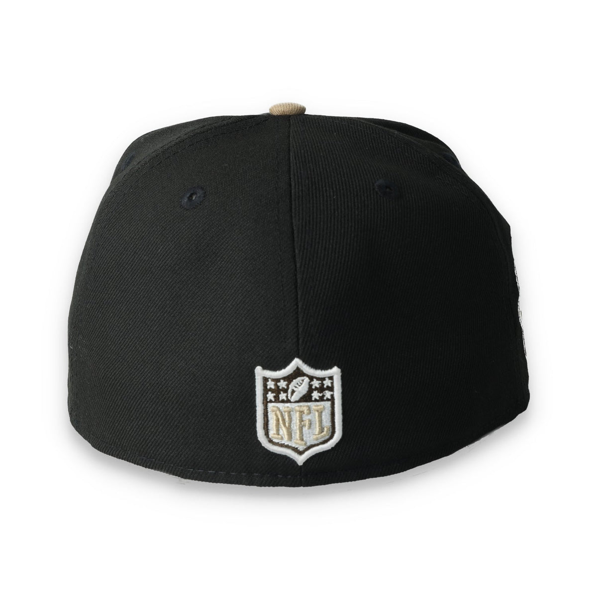 New Era Las Vegas Raiders Retro 98 Draft 2-Tone 59FIFTY Fitted Hat-Khaki/Black product image 5, provided for visual