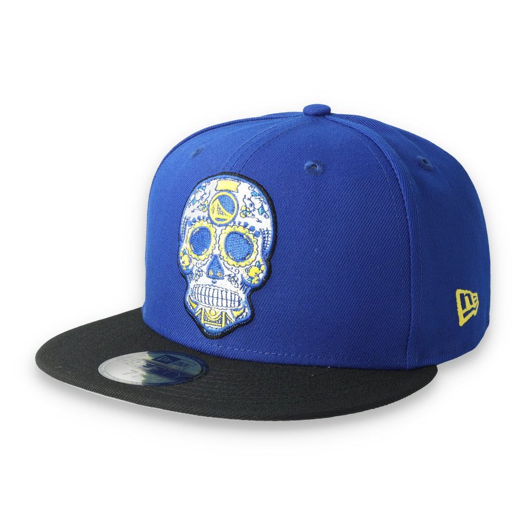 New Era Golden State Warriors Sugar Skull 59Fifty Fitted Hat product image 3, provided for visual reference and product