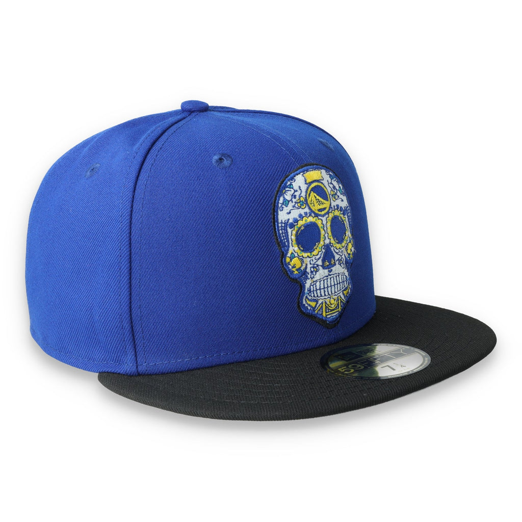 New Era Golden State Warriors Sugar Skull 59Fifty Fitted Hat product image 2, provided for visual reference and product