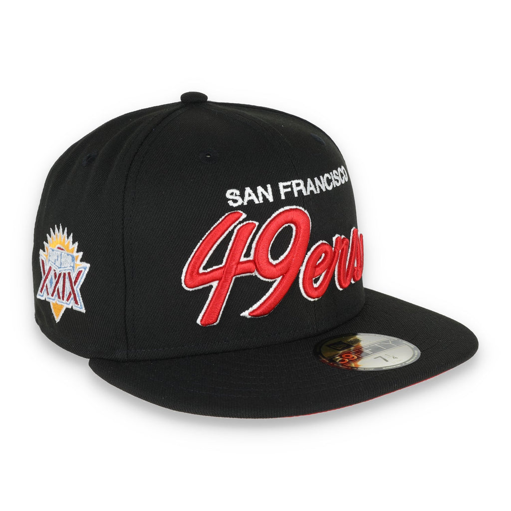 Exclusive San Francisco 49ers Official 59FIFTY Fitted, Super Bowl XXIX Side Patch product image 1, provided for visual
