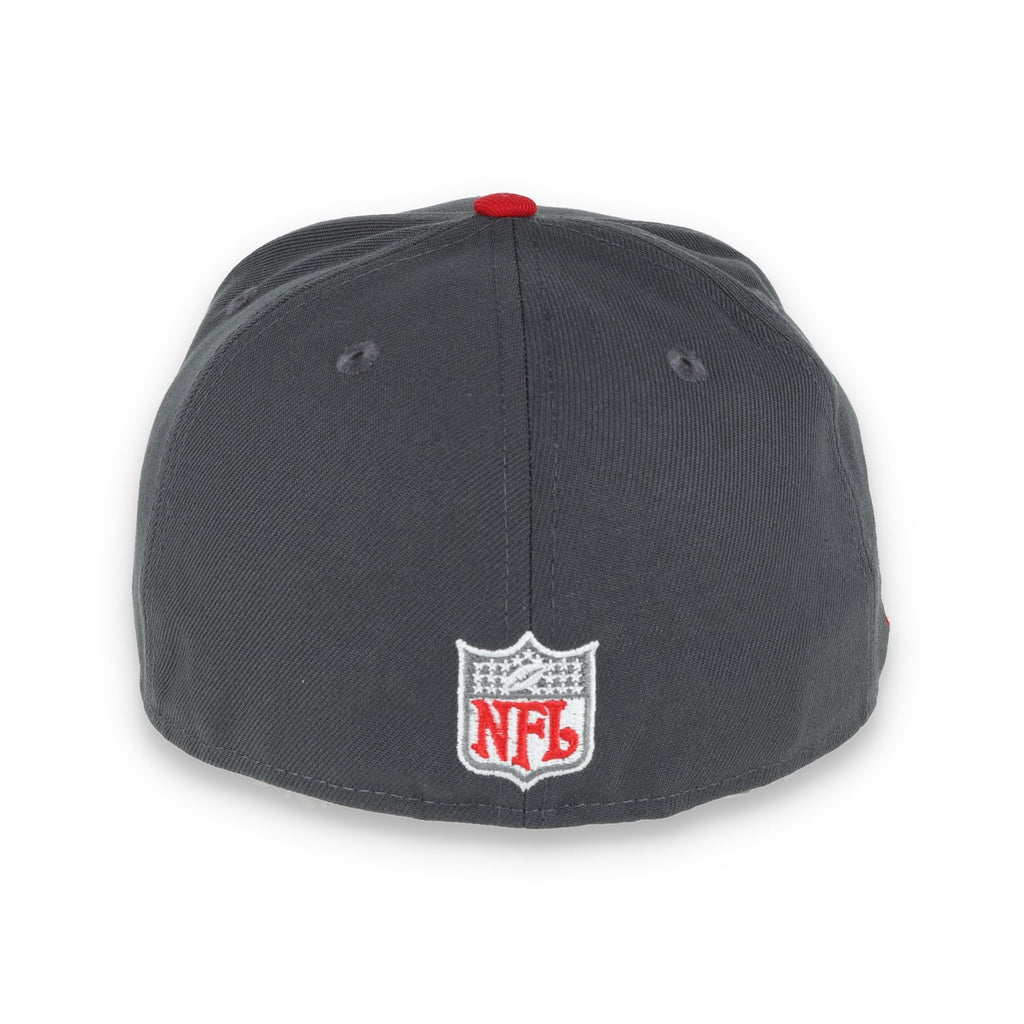 Exclusive San Francisco 49ers Official 59FIFTY Fitted, 40th Anniversary Side Patch -Dark Grey product image 5, provided for