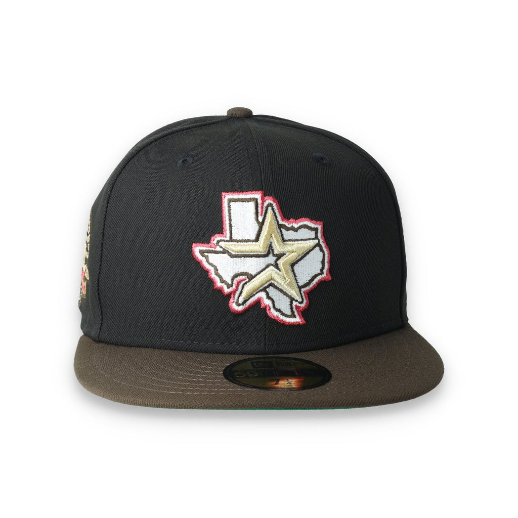 New Era Houston Astros 45th Anniversary Side Patch 59fifty Fitted Cap-Black product image 2, provided for visual reference