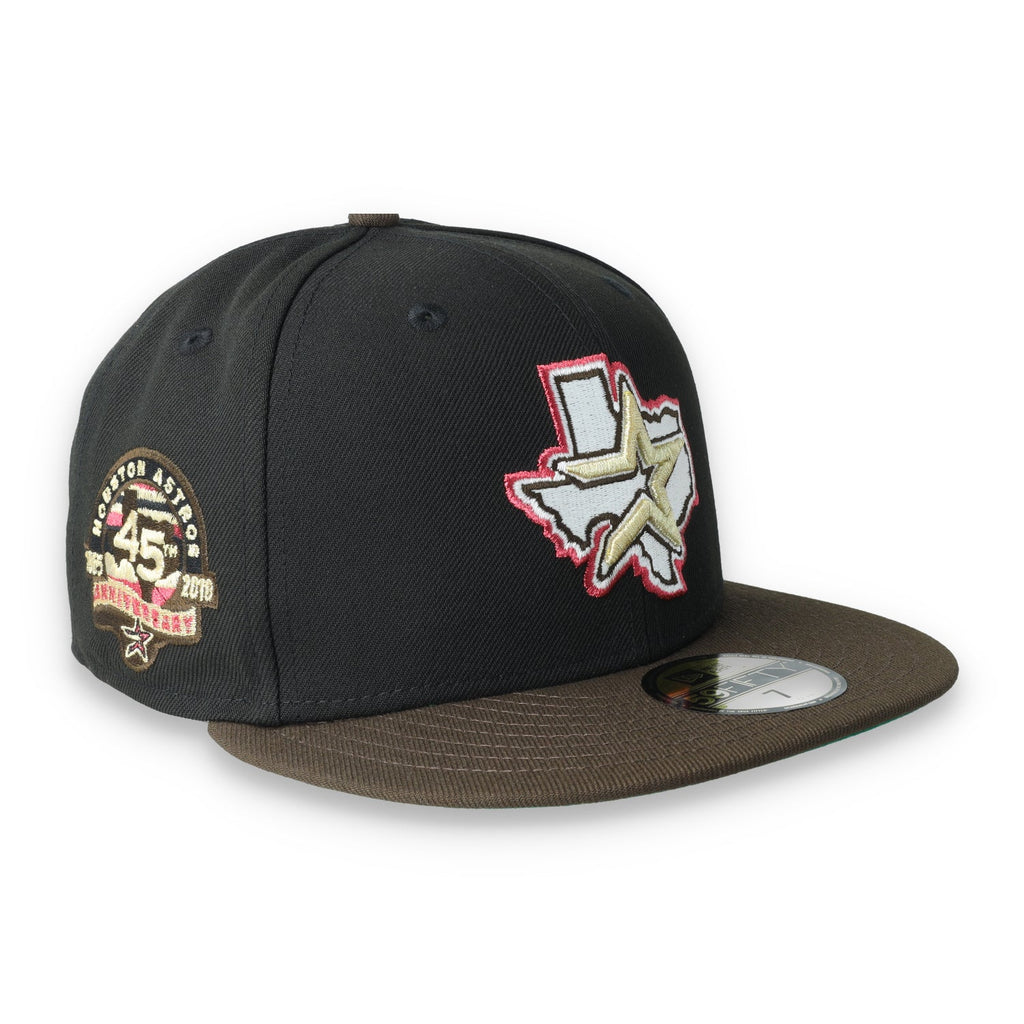 New Era Houston Astros 45th Anniversary Side Patch 59fifty Fitted Cap-Black product image 1, provided for visual reference