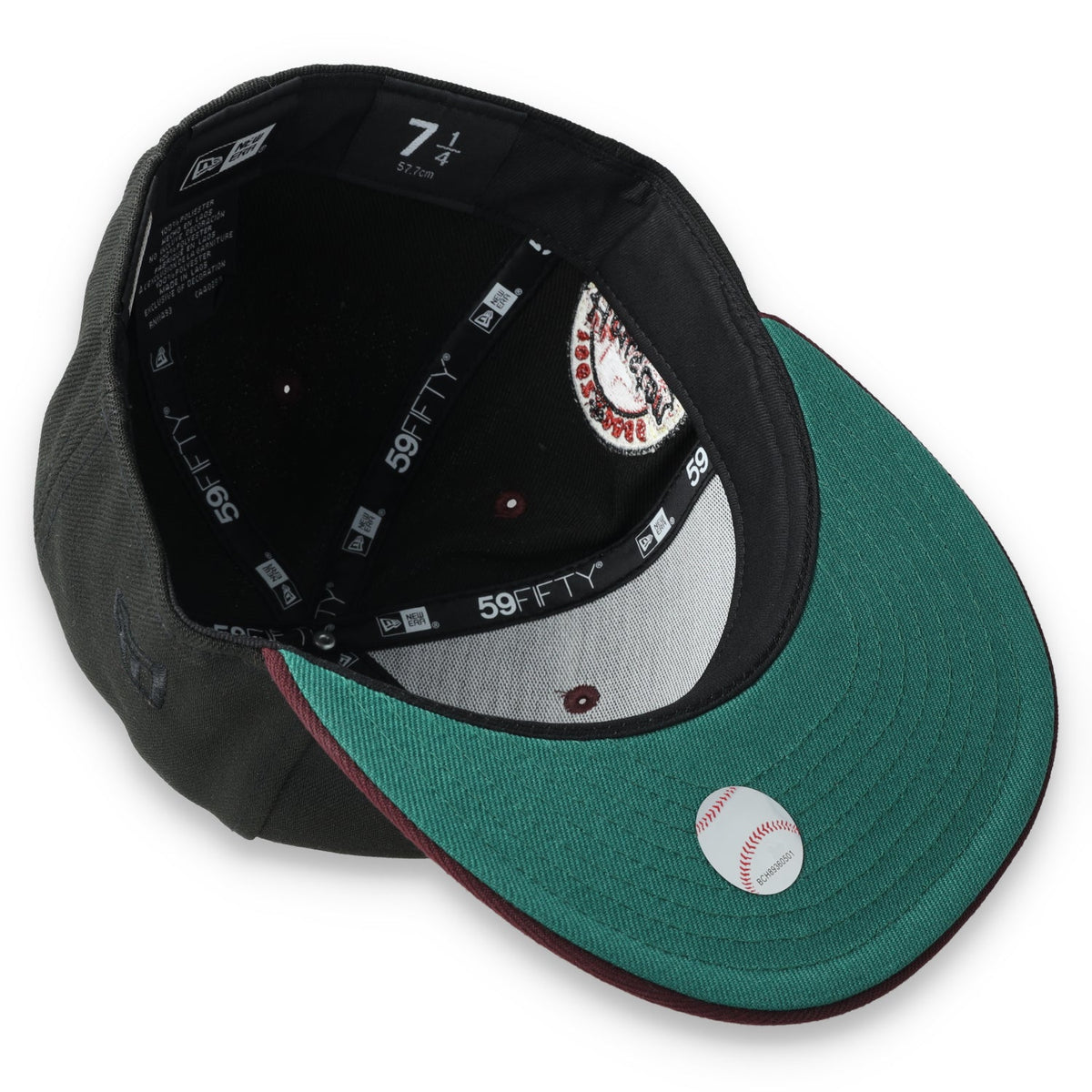New Era Houston Astros 45th Anniversary Side Patch 59fifty Fitted Cap-Black product image 7, provided for visual reference