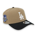 New Era Los Angeles Dodgers 50th Anniversary Side Patch A Frame 9FORTY Adjustable Hat-Khaki product image 1, provided for
