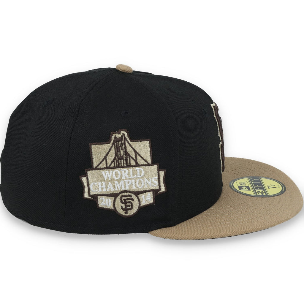 New Era San Francisco Giants 2014 World Series Side Patch 59IFTY Fitted Hat-Black product image 3, provided for visual