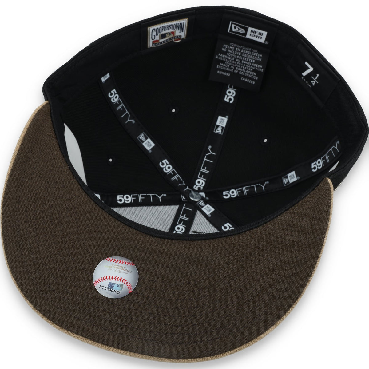 New Era San Francisco Giants 2014 World Series Side Patch 59IFTY Fitted Hat-Black product image 7, provided for visual