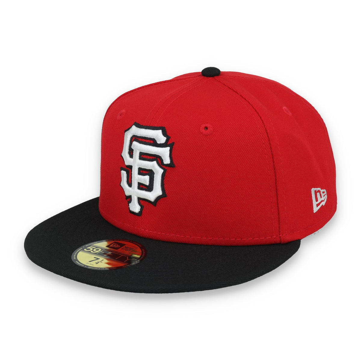 New Era San Francisco Giants 2014 World Series Side Patch 59IFTY Fitted Hat-Red/Black product image 3, provided for visual