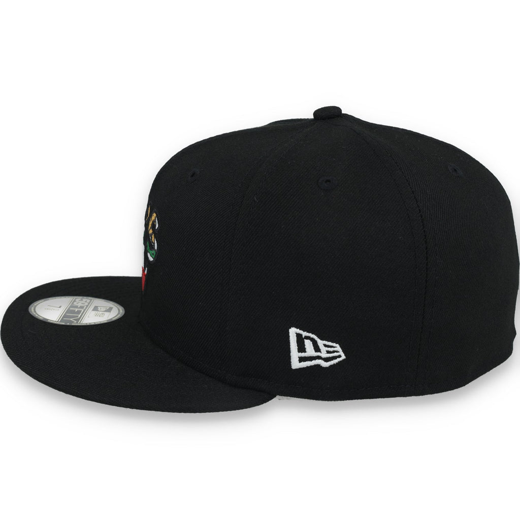 New Era Oakland Athletics 1974 World Series Side Patch CA Bear 59FIFTY Fitted Hat-Black product image 4, provided for visual