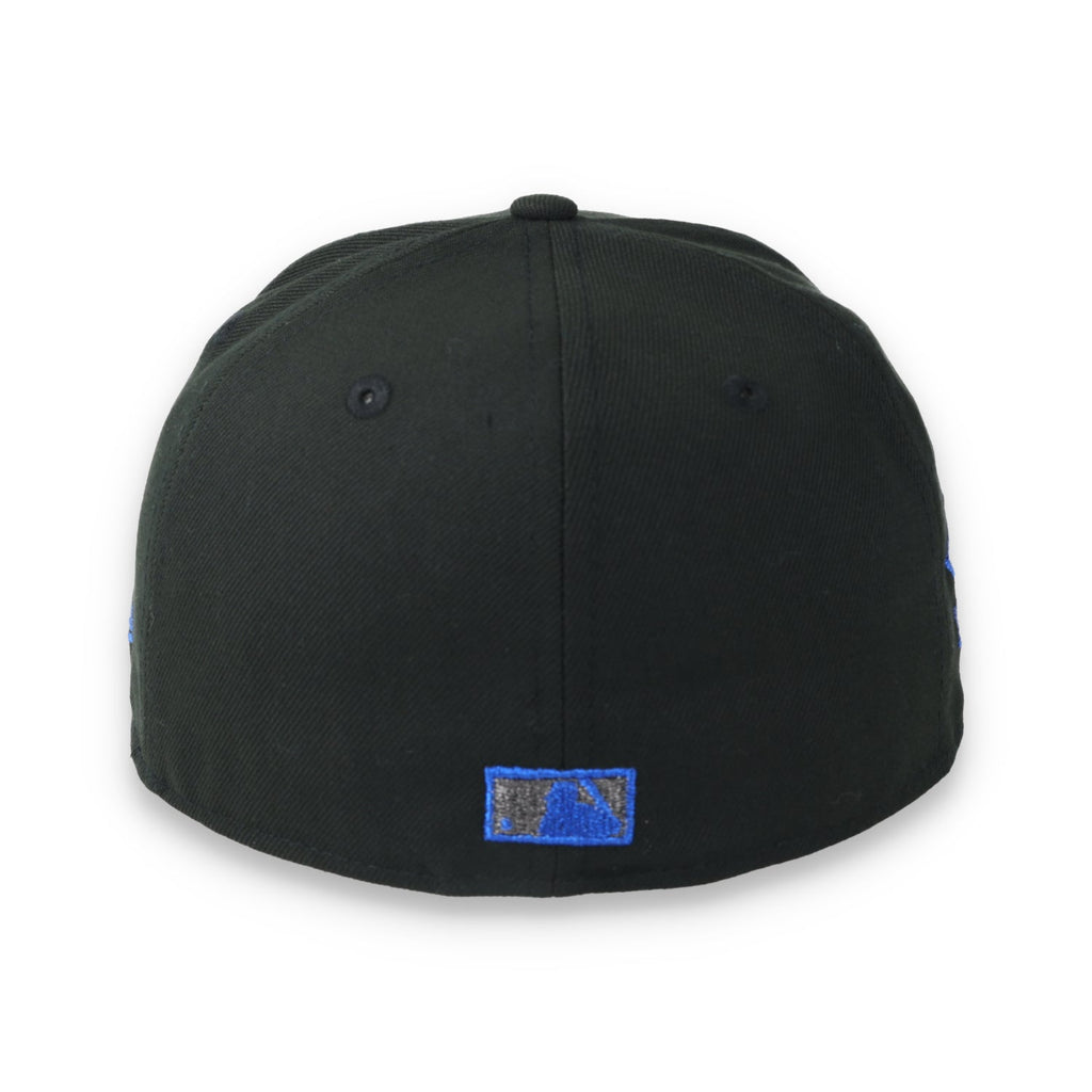 New Era Atlanta Braves 150th Anniversary Side Patch 59FIFTY Fitted Hat-Metallic Grey/Black product image 5, provided for