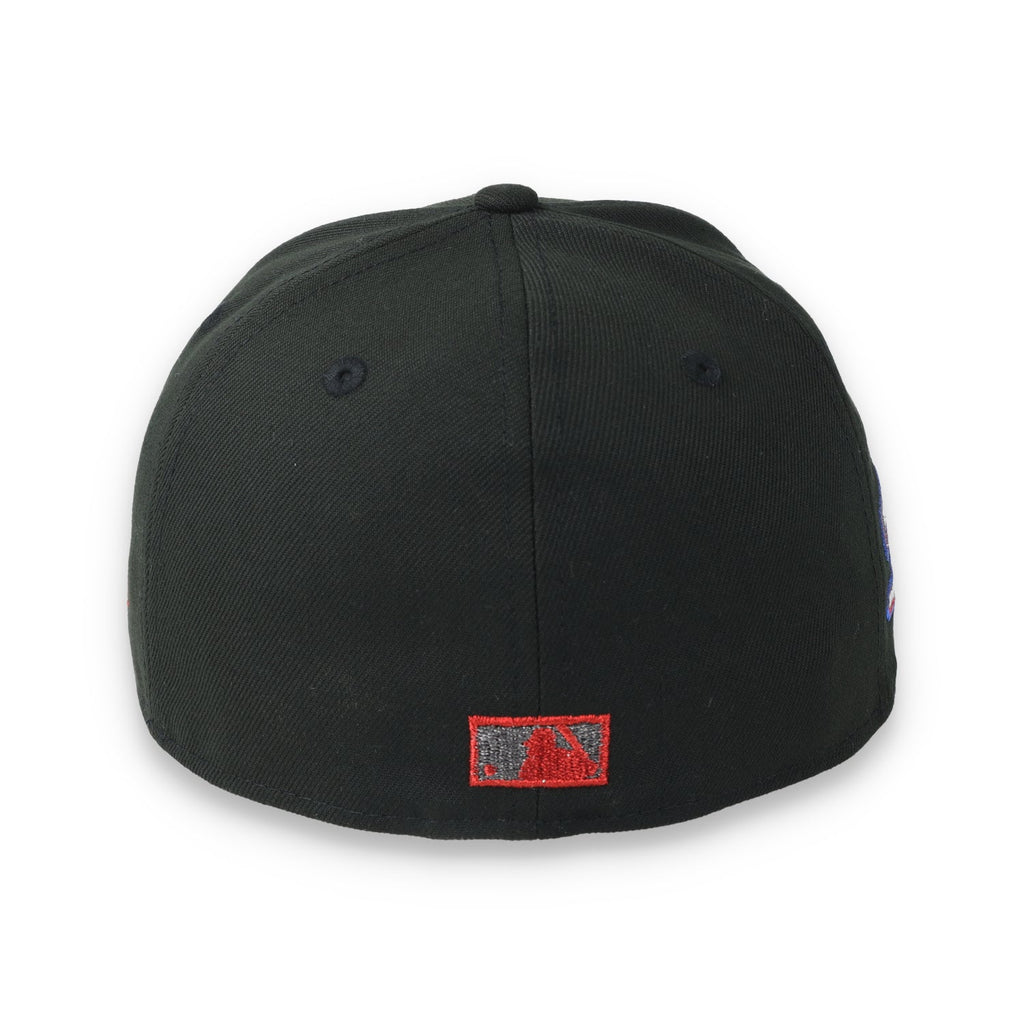 New Era Boston Red Sox 2003 World Series Side Patch 59FIFTY Fitted Hat-Metallic Grey/Black product image 6, provided for