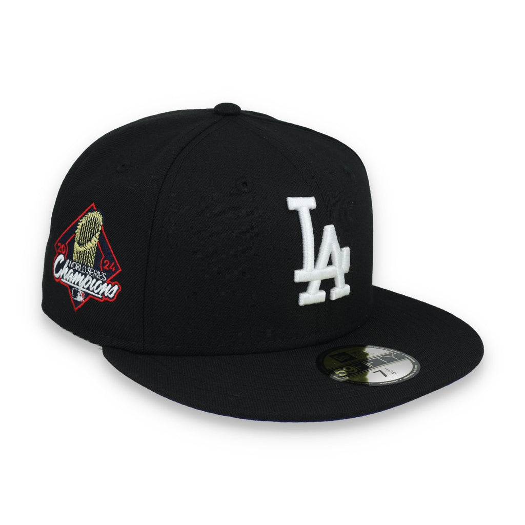 New Era Los Angeles Dodgers 2024 World Series Champions 59FIFTY Fitted Hat-Black product image 1, provided for visual