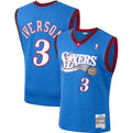 Mitchell & Ness Men's Allen Iverson Royal Philadelphia product image 1
