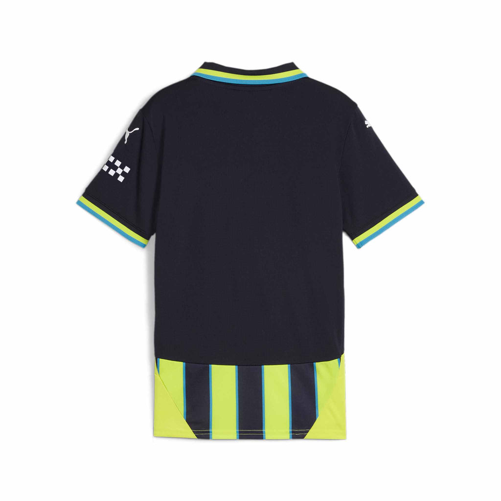 Puma Youth Manchester City FC Away Jersey 24/25 product image 2, provided for visual reference and product detail review