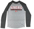 Fanatics San Francisco 49ers Hype Long Sleeve T-Shirt product image 1, provided for visual reference and product detail