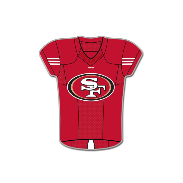 San Francisco 49Ers Jersey Collector Pin product image 1, provided for visual reference and product detail review