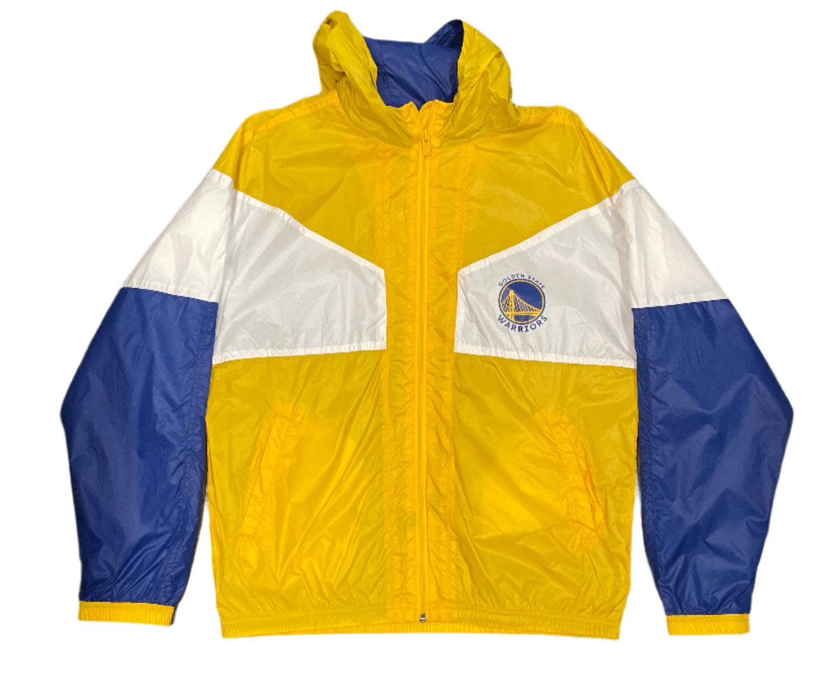 Youth Golden State Warriors Full Zip Jacket product image 1, provided for visual reference and product detail review
