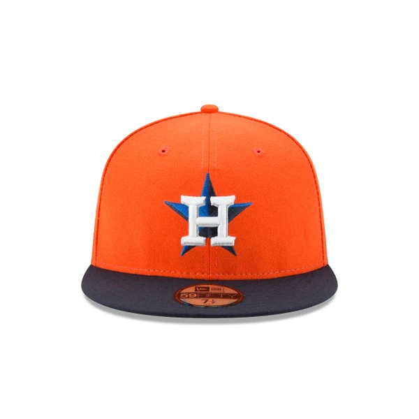 Houston Astros New Era Authentic Collection 59Fifty Fitted-On-Field Collection-Orange product image 2, provided for visual