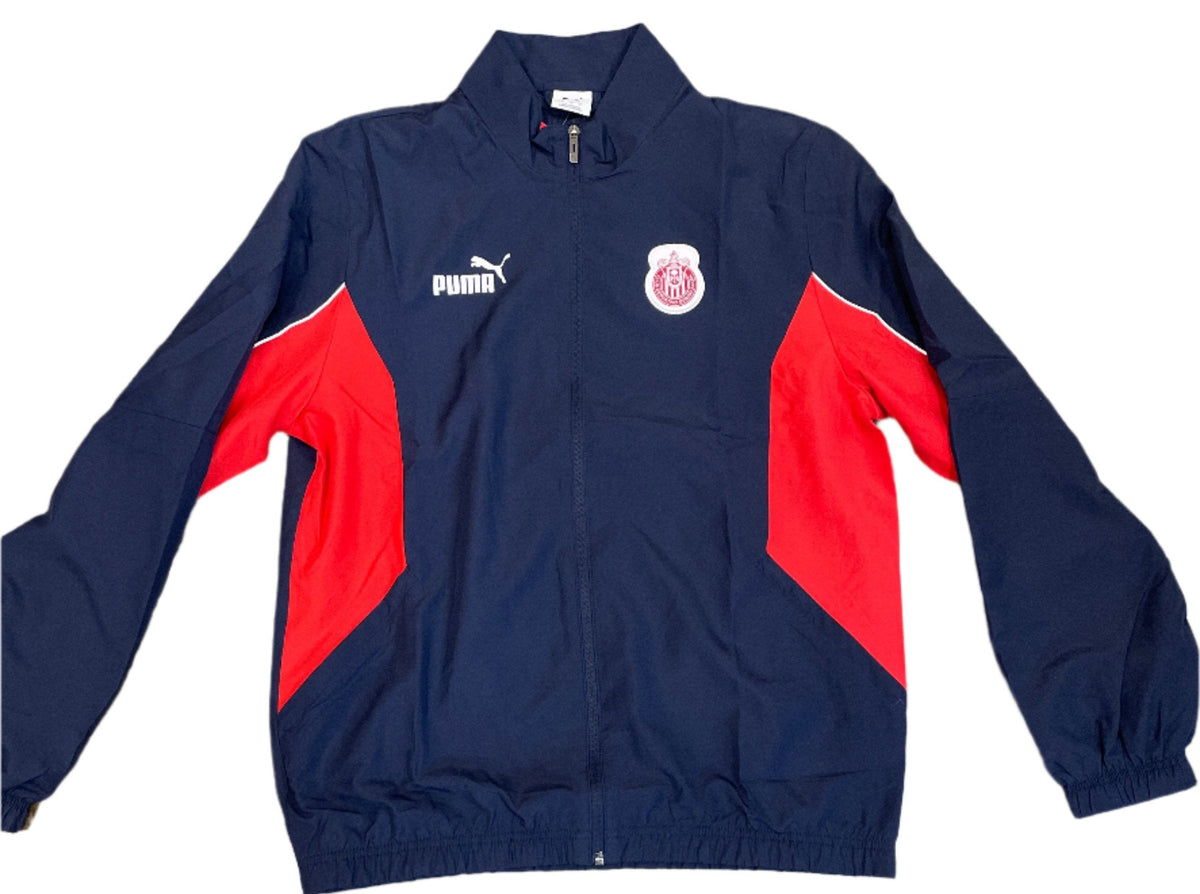 Puma Chivas Men Archive Jacket- Navy product image 1, provided for visual reference and product detail review