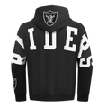 Pro Standard 'Las Vegas Raiders Wingspan' Drop Shoulder Hoodie product image 1, provided for visual reference and product