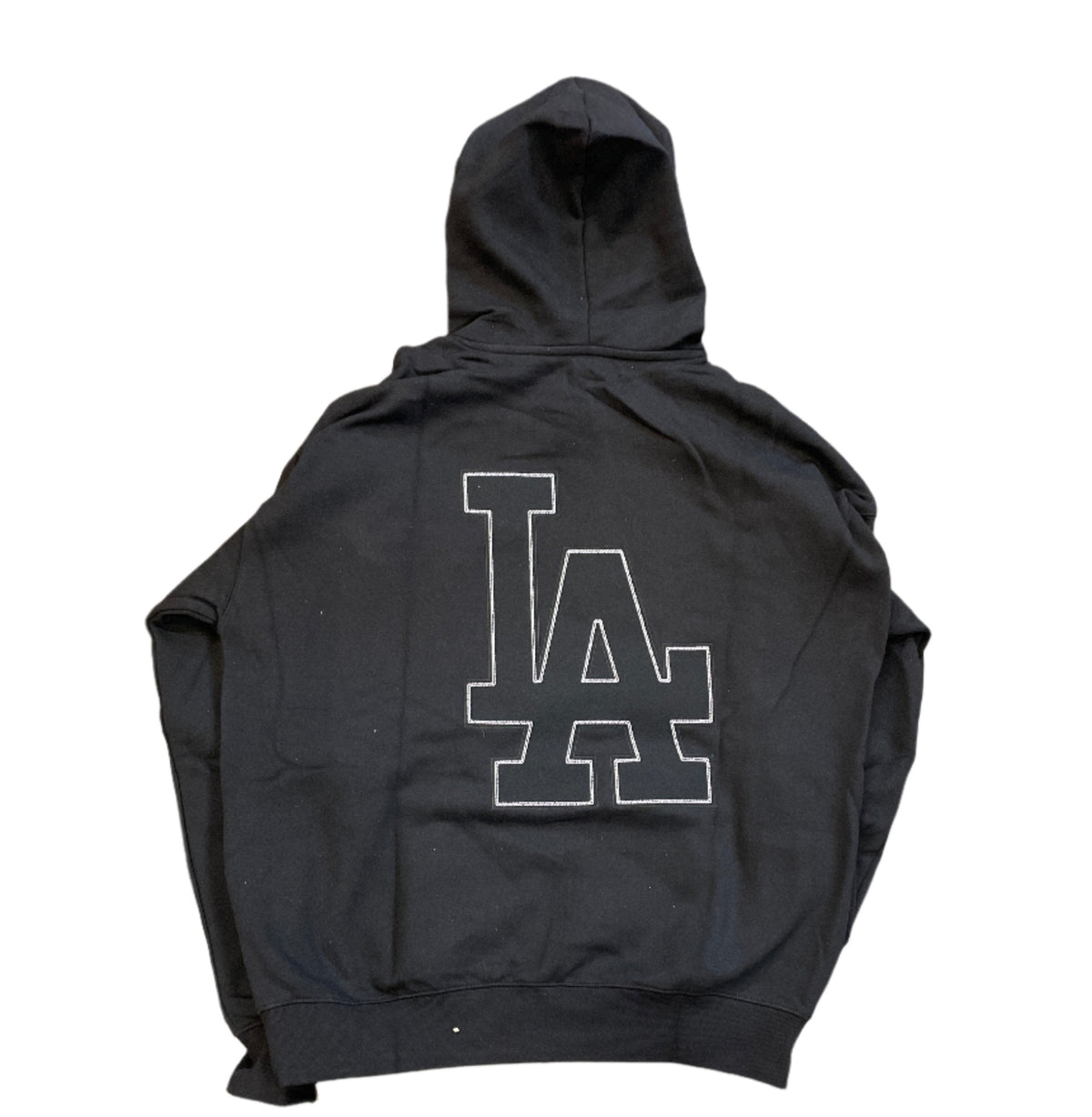 Pro Standard Men Los Angeles Dodgers Paint The City Hoodie-Black product image 2, provided for visual reference and product