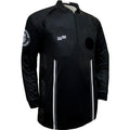 Official Sports Men USSF Pro Referee Jersey L/S-Black product image 1, provided for visual reference and product detail