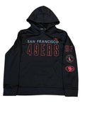 Fanatics Men San Francisco 49ers Trench Hoodie - Black product image 1, provided for visual reference and product detail