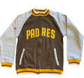 Stiches San Diego Padres Track Jacket product image 1, provided for visual reference and product detail review
