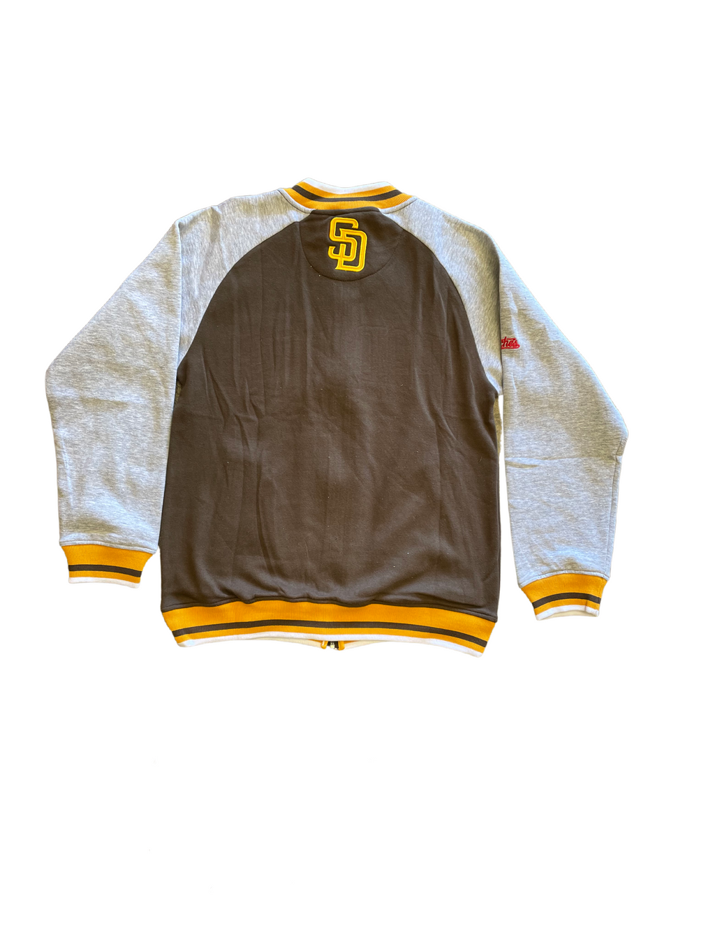 Stiches San Diego Padres Track Jacket product image 2, provided for visual reference and product detail review