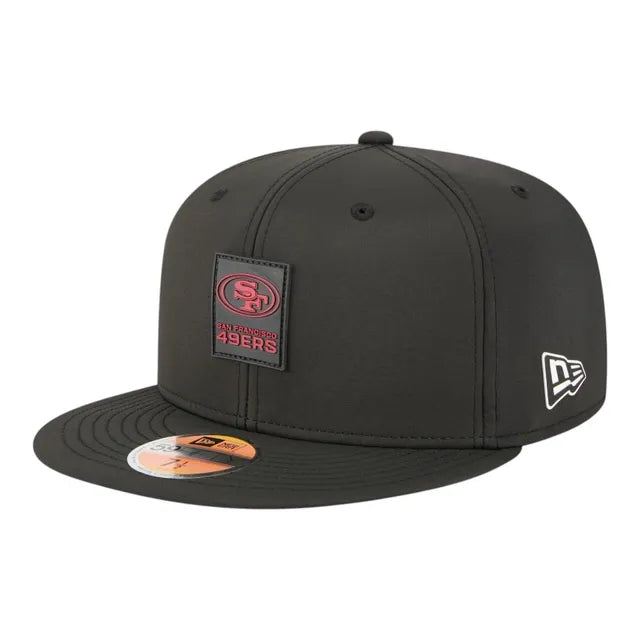 New Era San Francisco 49ERS Performance ON-FIELD Sideline 59FIFTY Fitted Hat-Black product image 3, provided for visual