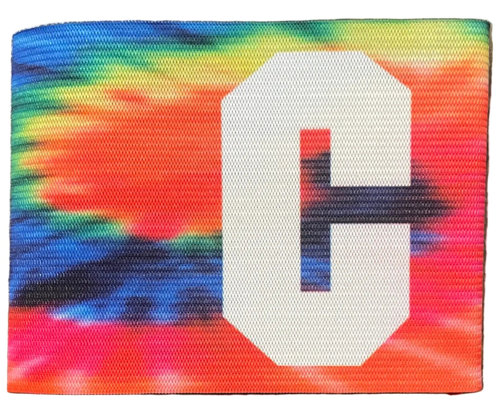Just 4 Kick European Style Captain Band - Tie Dye product image 2, provided for visual reference and product detail review