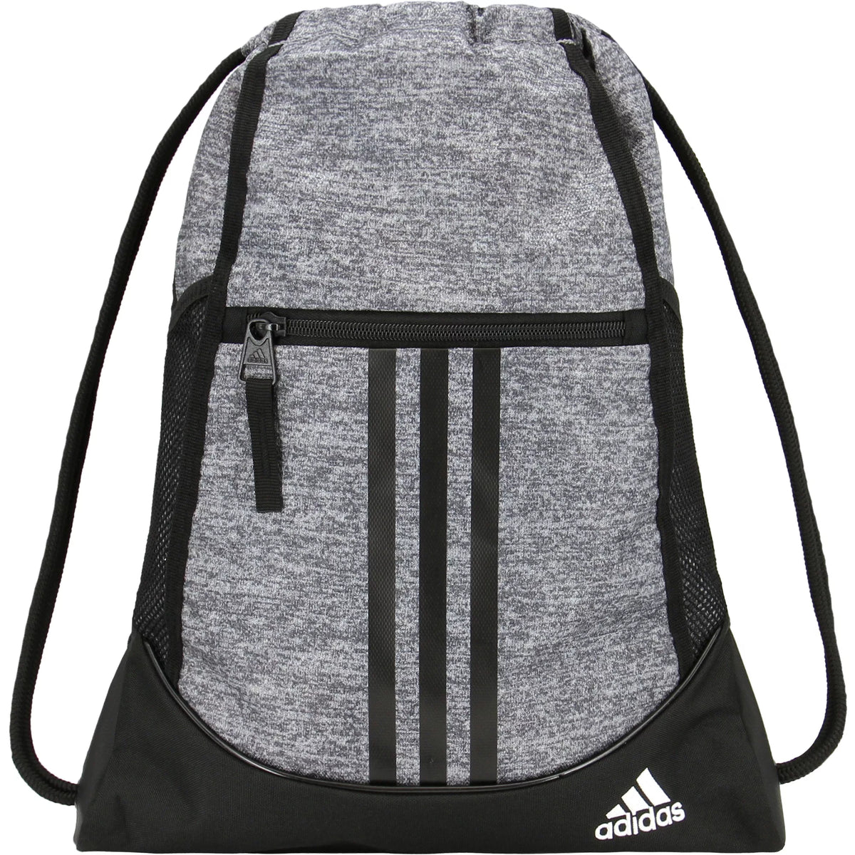 Adidas Alliance II Sackpack - Grey/Black product image 3, provided for visual reference and product detail review