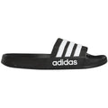 Adidas Adilette Shower Slides-Black/White product image 1, provided for visual reference and product detail review