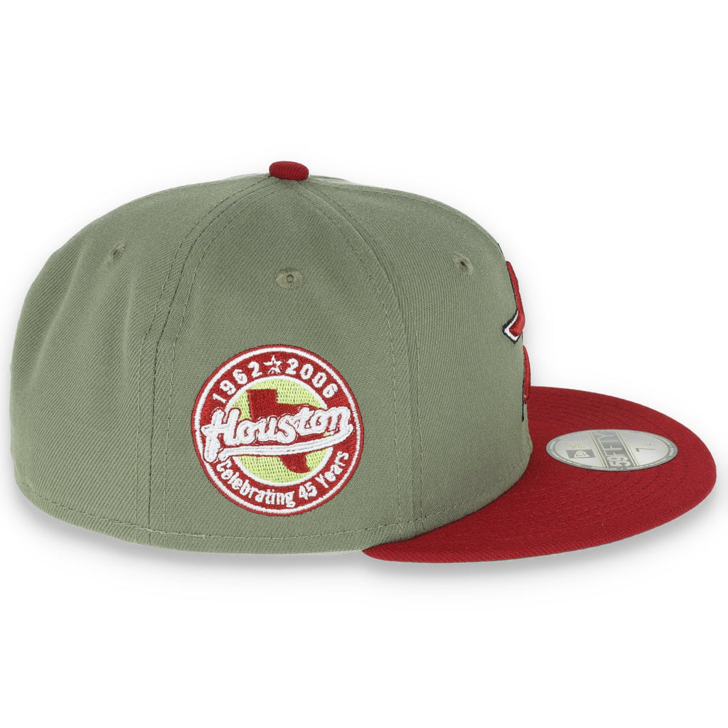 New Era Houston Astros 45th Anniversary Patch 59FIFTY Fitted Hat product image 6, provided for visual reference and product