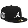 New Era Atlanta Braves 2021 World Series Team Color 59FIFTY Fitted Hat - Black/White product image 1, provided for visual