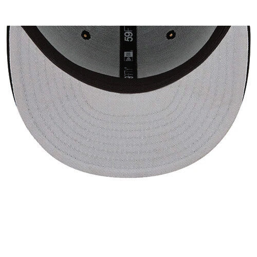 New Era Atlanta Braves 2021 World Series Team Color 59FIFTY Fitted Hat - Black/White product image 5, provided for visual