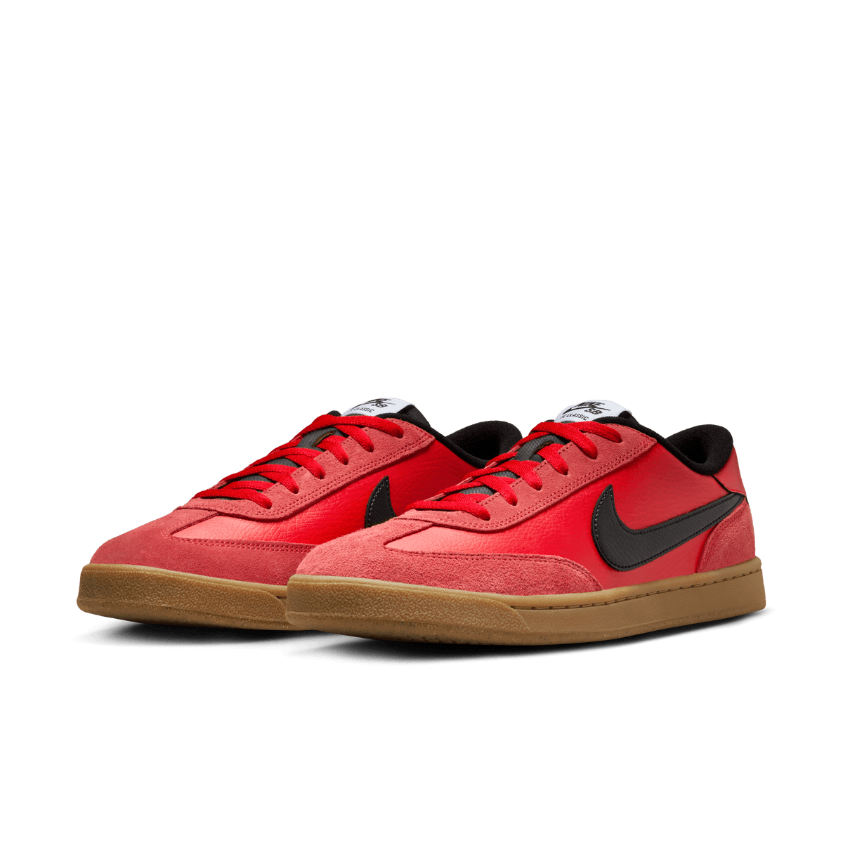 Nike SB FC Classic Skate Shoes-Red product image 3, provided for visual reference and product detail review