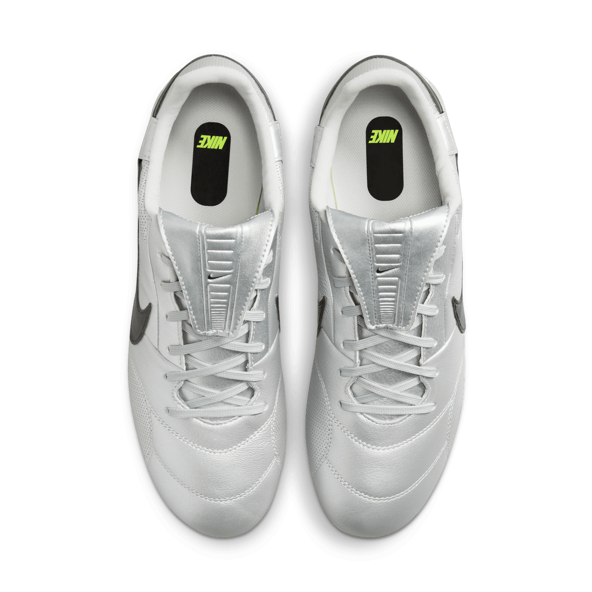 Nike Premier 3 FG-Metallic Silver/Black-Volt product image 4, provided for visual reference and product detail review