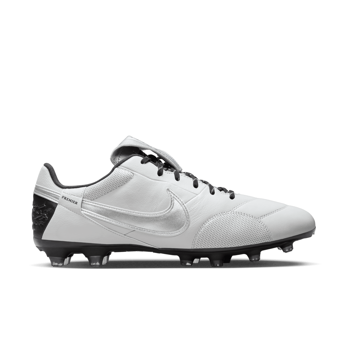 Nike Premier 3 FG-PHOTON DUST/METALLIC SILVER/BLACK product image 1, provided for visual reference and product detail review